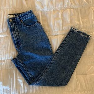 Abercrombie & Fitch Curve Love High Rise Skinny Jeans